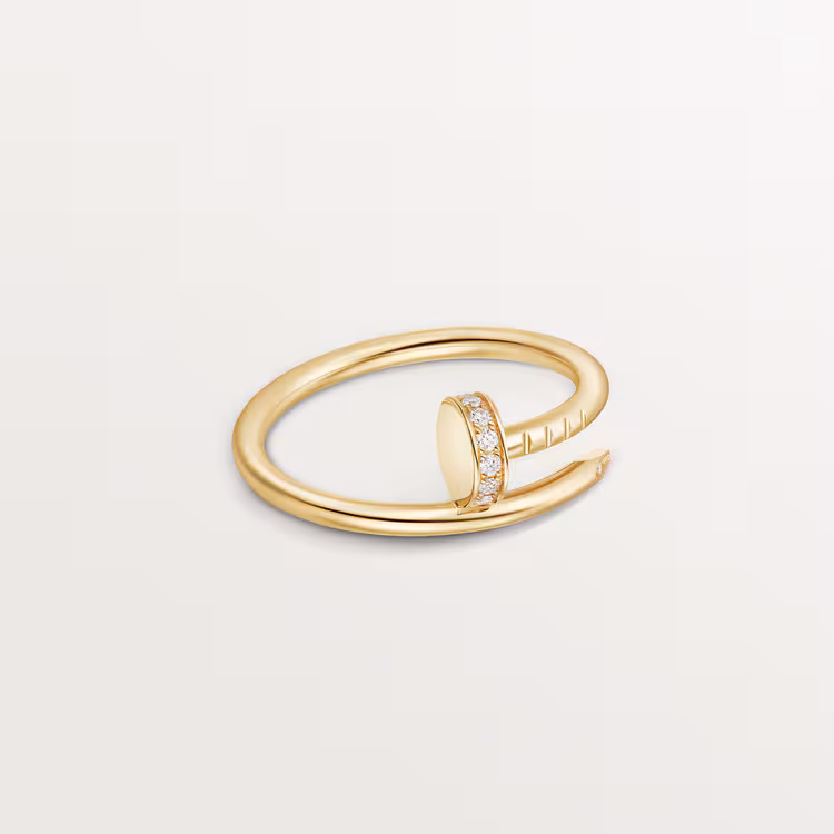 Cartier Juste un Clou Ring, Small Model, Diamonds