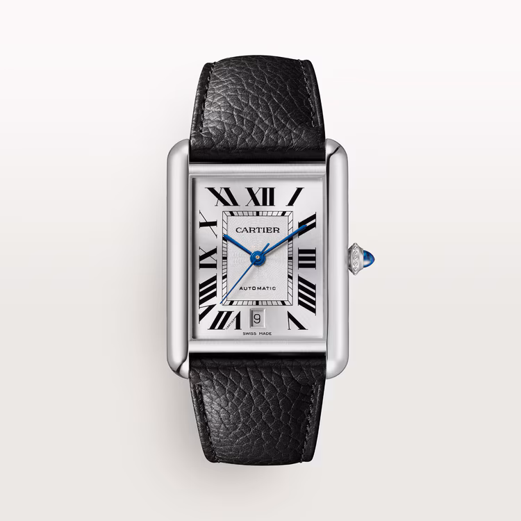 Cartier Tank Must de Cartier Watch, Extra-Large, Automatic, Leather