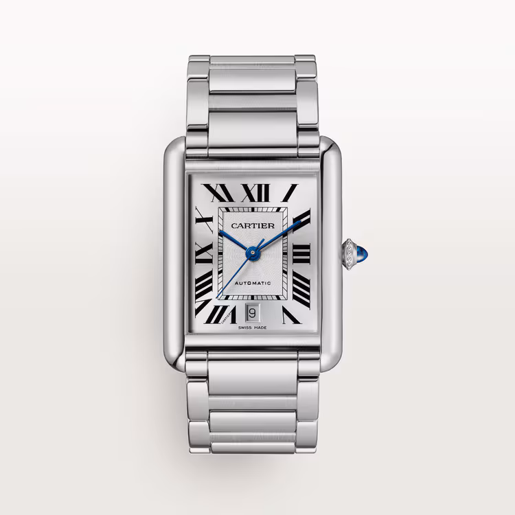 Cartier Tank Must Watch, Extra-Large, Automatic, Steel