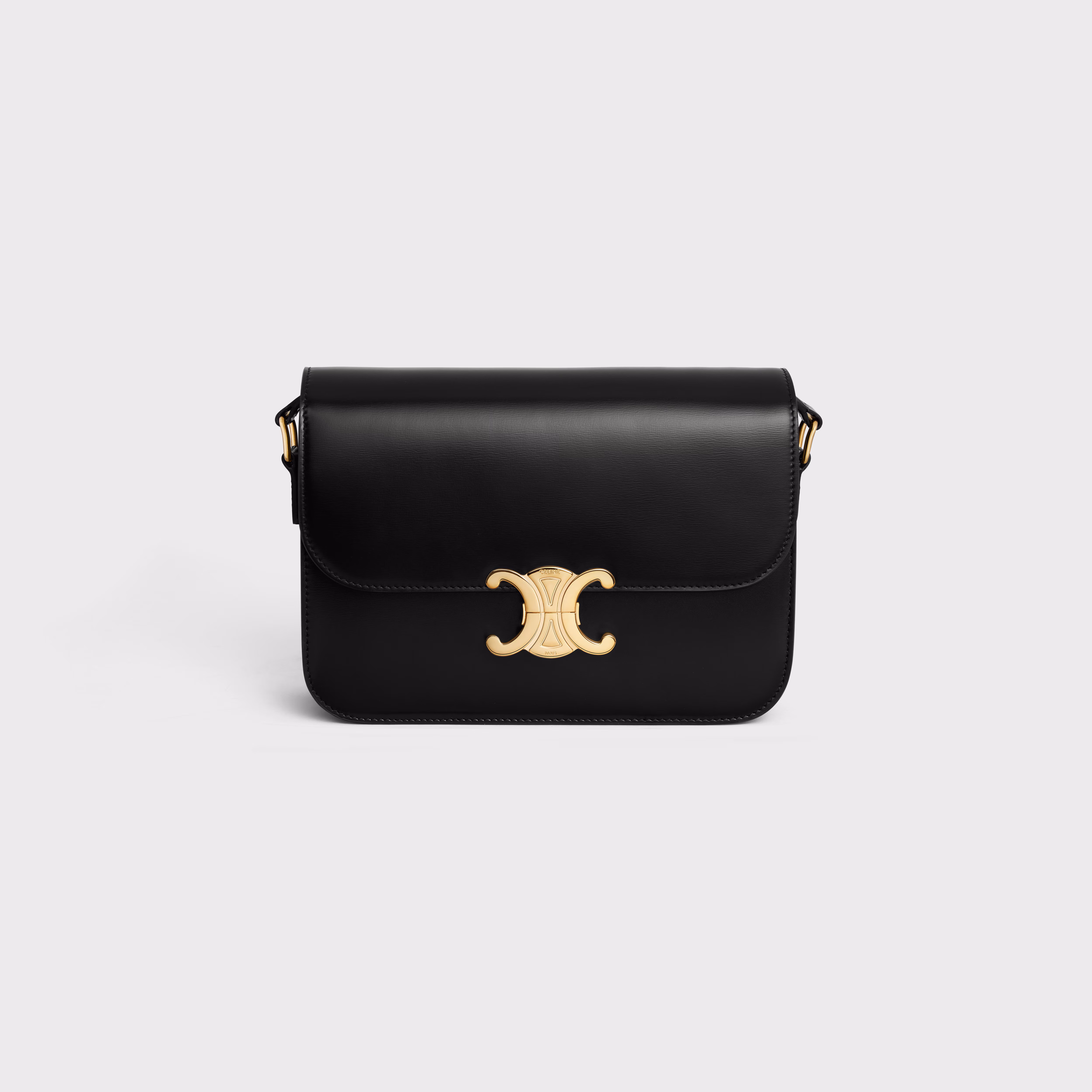 CELINE Classique Triomphe Bag in Shiny Calfskin