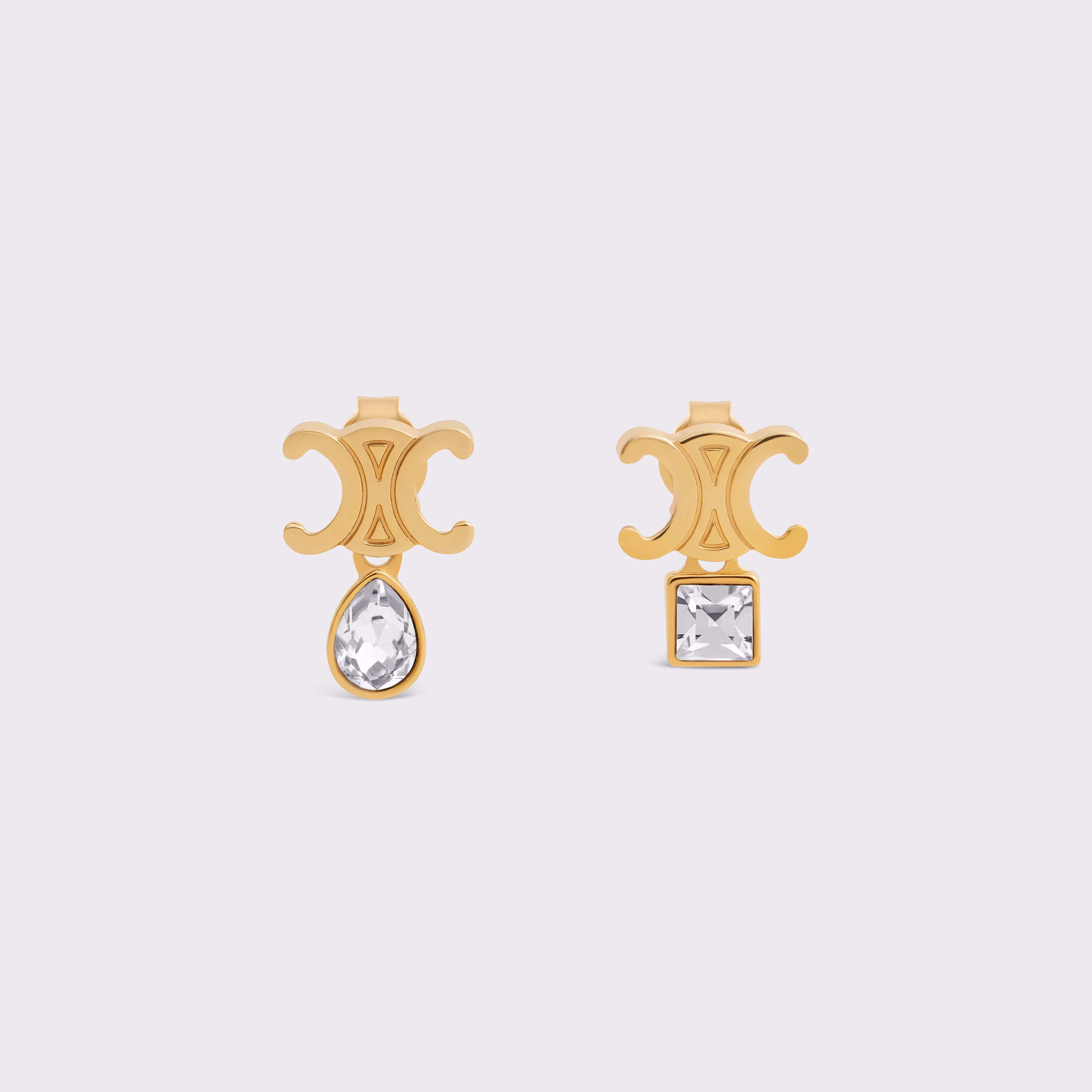 CELINE Triomphe Twinkle Earrings