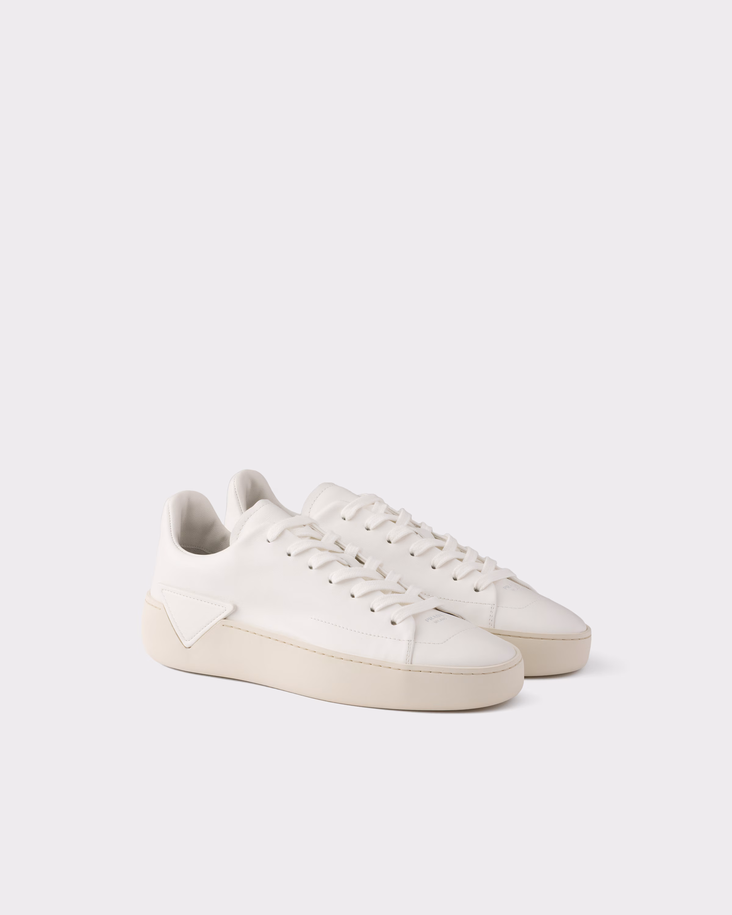 PRADA Court Leather Sneakers
